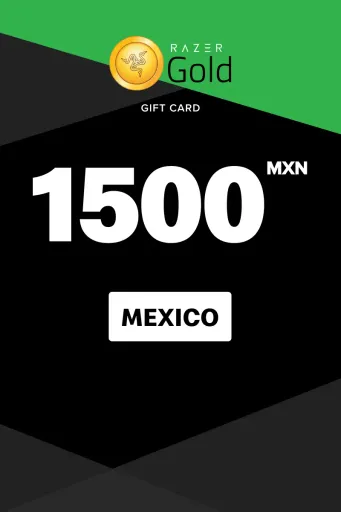 Razer Gold 1500 MXN Gift Card (Mexico) - Digital Key