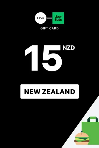 Uber & Uber Eats 15 NZD Gift Card (New Zealand) - Digital Key