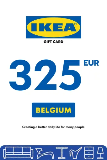 IKEA 325 EUR Gift Card (Belgium) - Digital Key