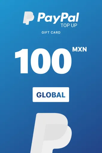PayPal Instant Top Up 100 MXN Gift Card (Global) - Digital Key