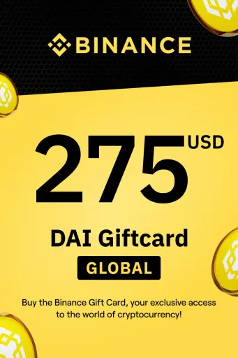 Binance (DAI) 275 USD Gift Card (Global) - Digital Key