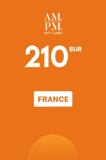 AMPM 210 EUR Gift Card (France) - Digital Key