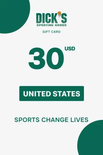 Dick's Sporting Goods 30 USD Gift Card (United States) - Digital Key