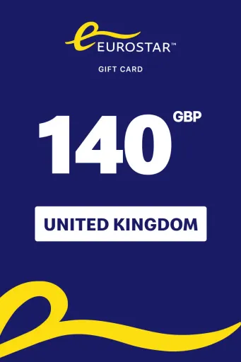 Eurostar 140 GBP Gift Card (United Kingdom) - Digital Key
