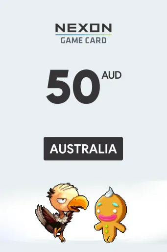 Nexon Game Card 50 AUD Gift Card (Australia) - Digital Key