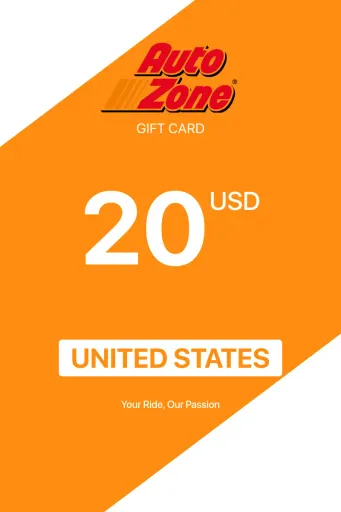 AutoZone 20 USD Gift Card (United States) - Digital Key
