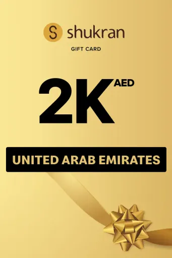 Shukran 2000 AED Gift Card (United Arab Emirates) - Digital Key