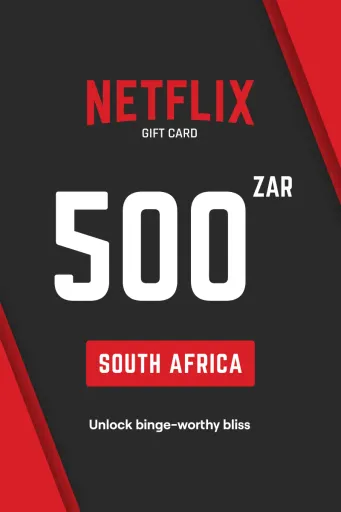 Netflix 500 ZAR Gift Card (South Africa) - Digital Key