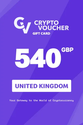 Crypto Voucher (DOGE) 540 GBP Gift Card (United Kingdom) - Digital Key