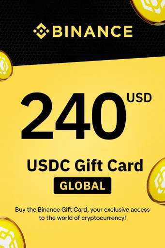Binance (USDC) 240 USD Gift Card (Global) - Digital Key