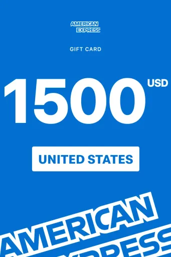 American Express 1500 USD Gift Card (United States) - Digital Key