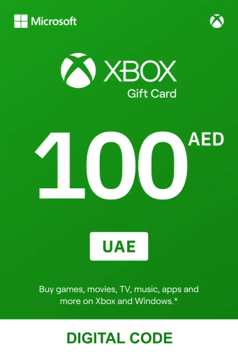 Xbox 100 AED Gift Card (United Arab Emirates) - Digital Key