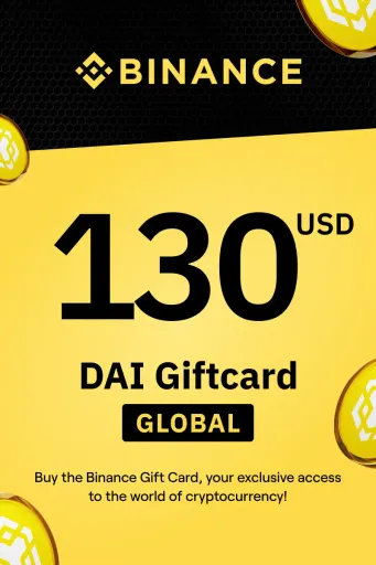 Binance (DAI) 130 USD Gift Card (Global) - Digital Key