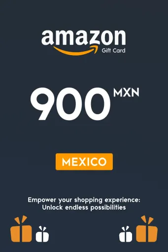 Amazon 900 MXN Gift Card (Mexico) - Digital Key