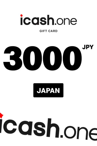 iCash.one 3000 JPY Gift Card (Japan) - Digital Key