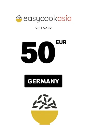 EasyCookAsia 50 EUR Gift Card (Germany) - Digital Key