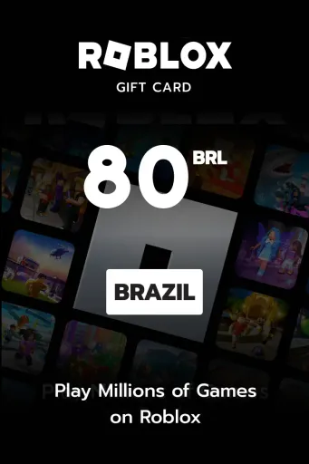 Roblox 80 BRL Gift Card (Brazil) - Digital Key
