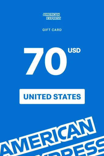 American Express 70 USD Gift Card (United States) - Digital Key