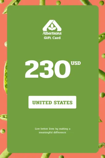 Albertson's 230 USD Gift Card (United States) - Digital Key
