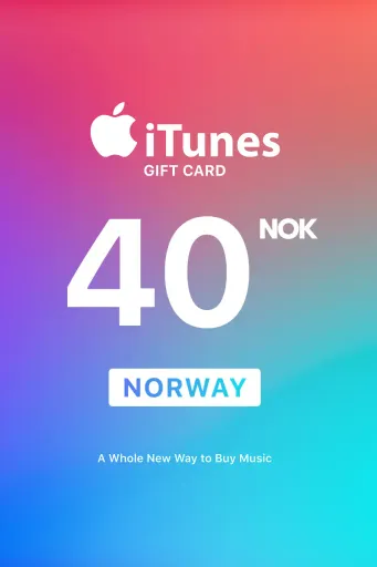 Apple iTunes 40 NOK Gift Card (Norway) - Digital Key