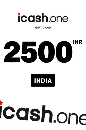 iCash.one 2500 INR Gift Card (India) - Digital Key