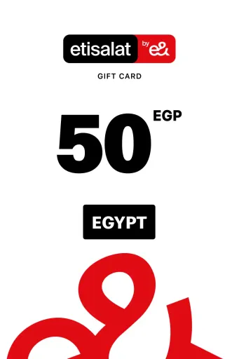 Etisalat Prepaid Card 50 EGP Gift Card (Egypt) - Digital Key