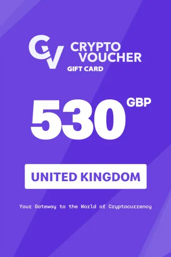 Crypto Voucher (BTC) 530 GBP Gift Card (United Kingdom) - Digital Key