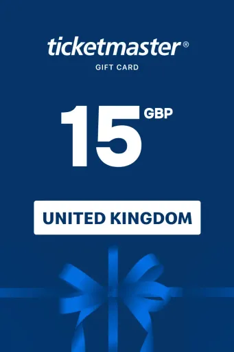 Ticketmaster 15 GBP Gift Card (United Kingdom) - Digital Key