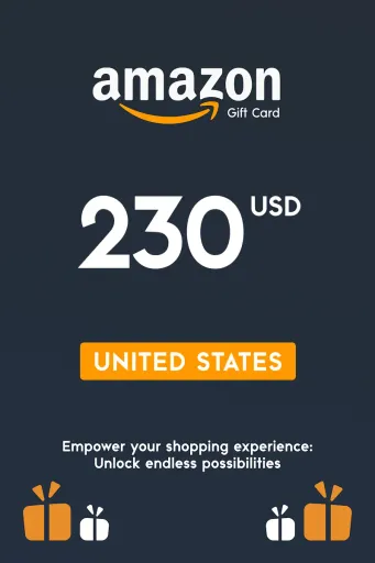Amazon 230 USD Gift Card (United States) - Digital Key