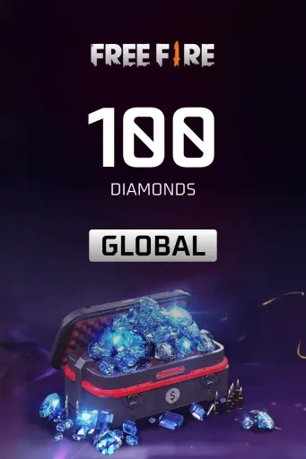 Garena Free Fire - 100 Diamonds (Global) - Digital Key