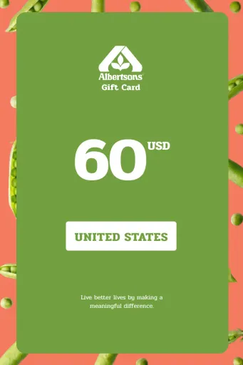 Albertson's 60 USD Gift Card (United States) - Digital Key