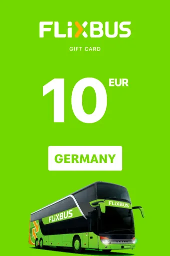 FlixBus 10 EUR Gift Card (Germany) - Digital Key