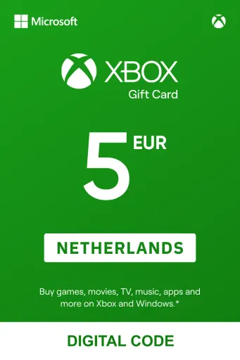 Xbox 5 EUR Gift Card (Netherlands) - Digital Key