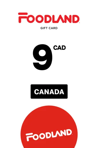 Foodland 9 CAD Gift Card (Canada) - Digital Key