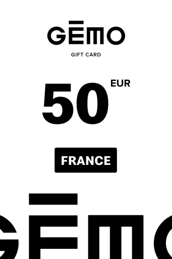 Gemo 50 EUR Gift Card (France) - Digital Key