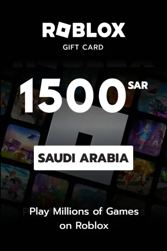 Roblox 1500 SAR Gift Card (Saudi Arabia) - Digital Key