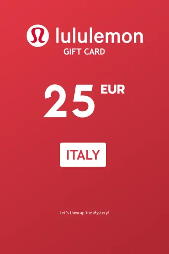 Product Image - Lululemon 25 EUR Gift Card (Italy) - Digital Key