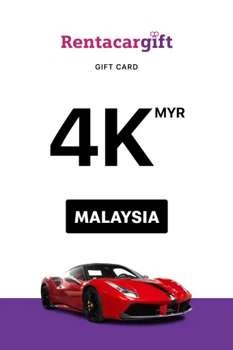 RentaCar Gift 4000 MYR Gift Card (Malaysia) - Digital Key