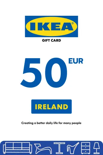IKEA 50 EUR Gift Card (Ireland) - Digital Key