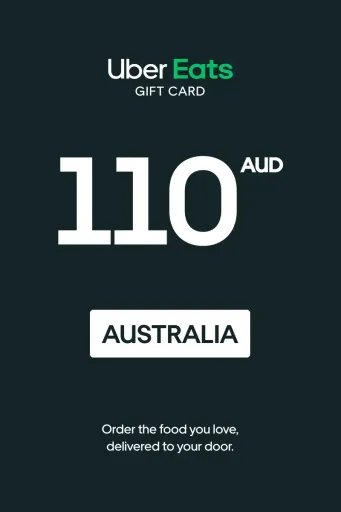 Uber Eats 110 AUD Gift Card (Australia) - Digital Key