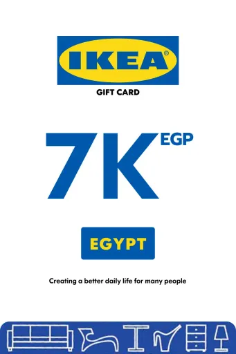 IKEA 7000 EGP Gift Card (Egypt) - Digital Key