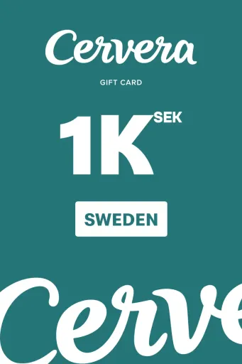Cervera 1000 SEK Gift Card (Sweden) - Digital Key