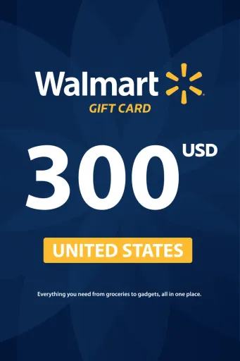 Walmart 300 USD Gift Card (United States) - Digital Key