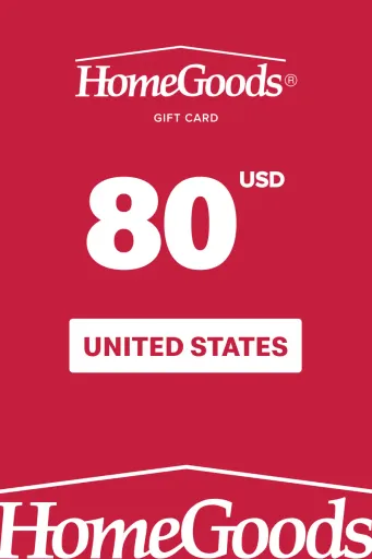 Homegoods 80 USD Gift Card (United States) - Digital Key