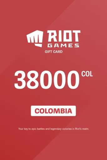 Riot Access 38000 COL Gift Card (Colombia) - Digital Key