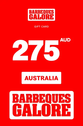 Barbeques Galore 275 AUD Gift Card (Australia) - Digital Key