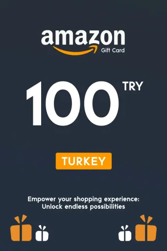 Amazon 100 TRY Gift Card (Turkey) - Digital Key