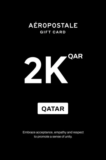 Aeropostale 2000 QAR Gift Card (Qatar) - Digital Key