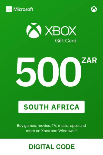 Xbox 500 ZAR Gift Card (South Africa) - Digital Key