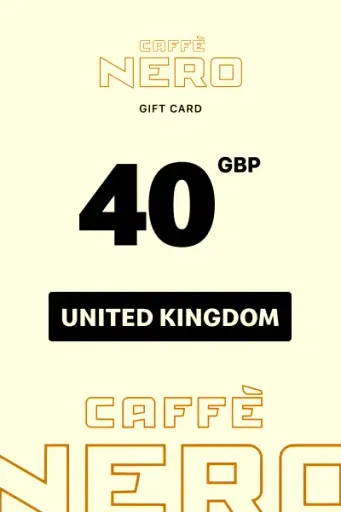 Caffè Nero 40 GBP Gift Card (United Kingdom) - Digital Key